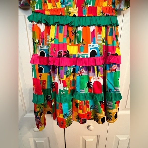 NWT ALDEN ADAIR Sabrina Casablanca Dress size Medium - Picture 11 of 11